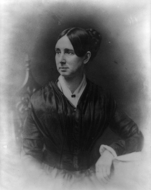 Portrait of Dorothea Dix, advocate for mental health reform