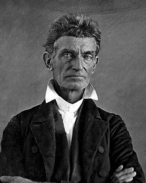 Daguerreotype of John Brown, 1846-47