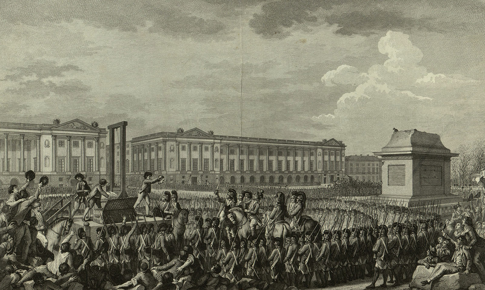 The execution of King Louis XVI