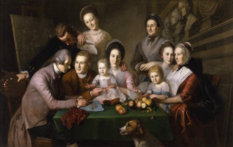 James Peale painted this portrait of his wife Mary and their children. In the early republic, women were expected to raise virtuous citizens&mdash;an idea historians call &ldquo;Republican Motherhood.&rdquo;
